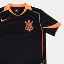 Camisa Nike Corinthians (Total 90) III 2025 - Preta e Laranja - Masculina - Torcedor
